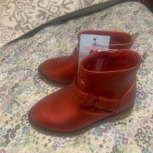 Cat and jack zip up booties